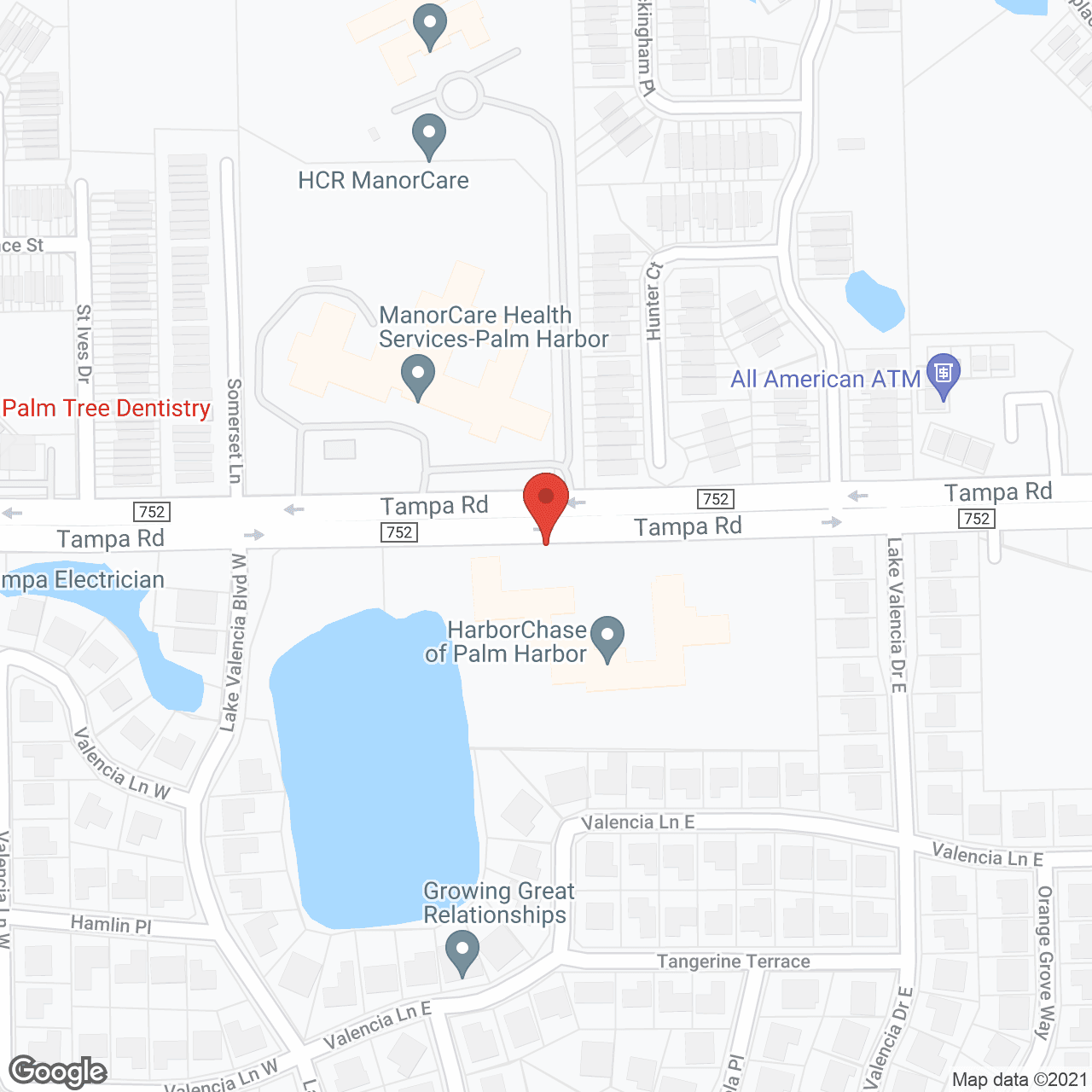 The Gables of Palm Harbor in google map