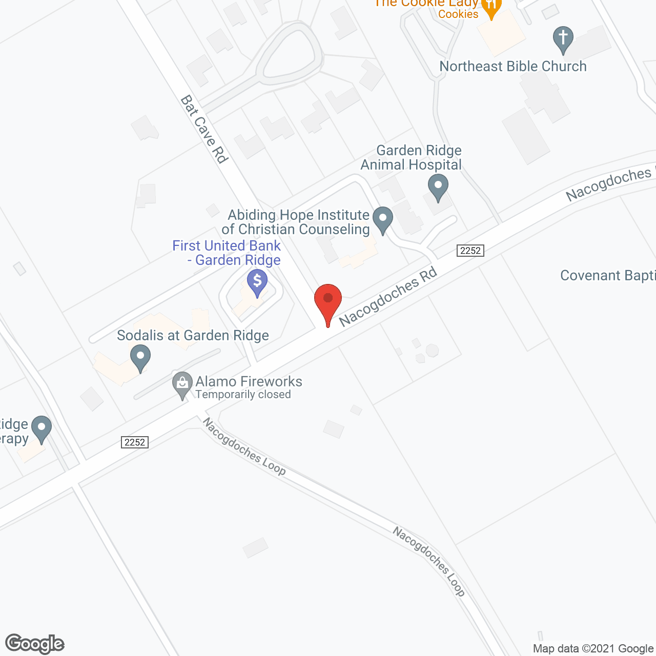 Graceland at Garden Ridge in google map