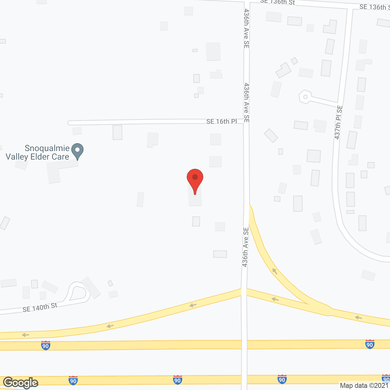Medina Heights AFH in google map