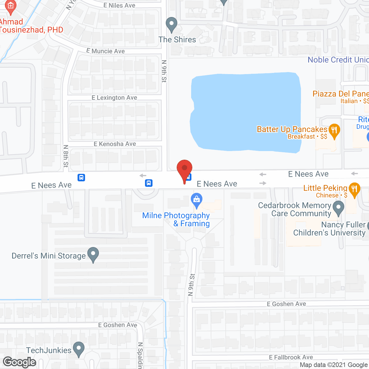 Cedarbrook Memory Care in google map