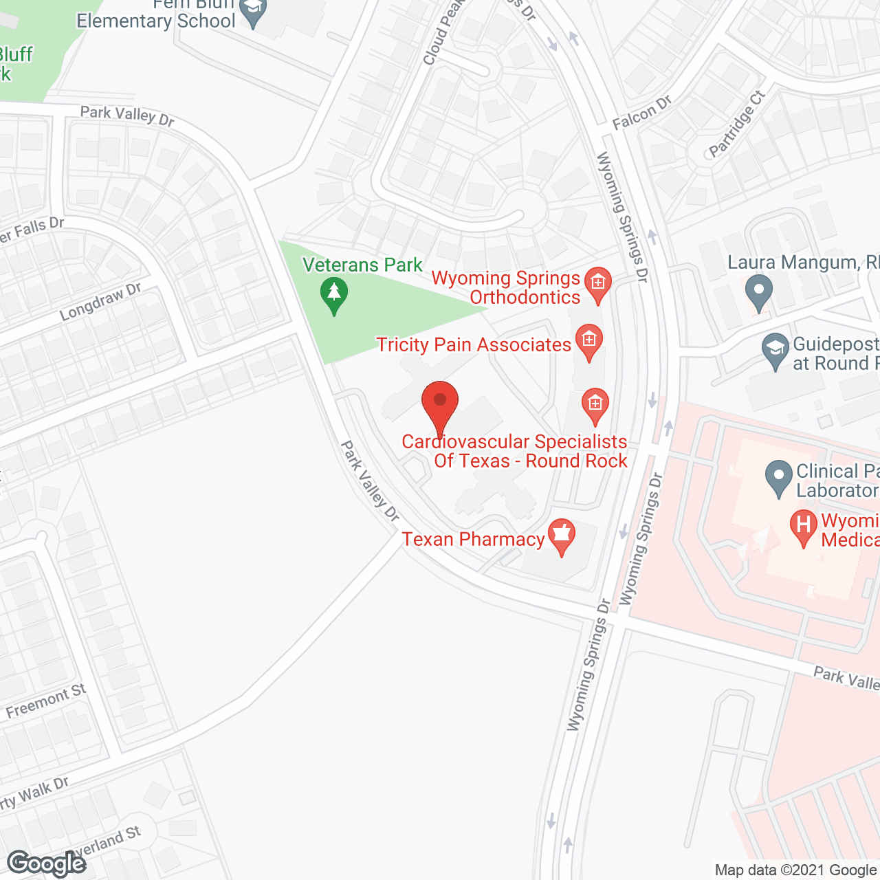 Park Valley Inn Health Center in google map