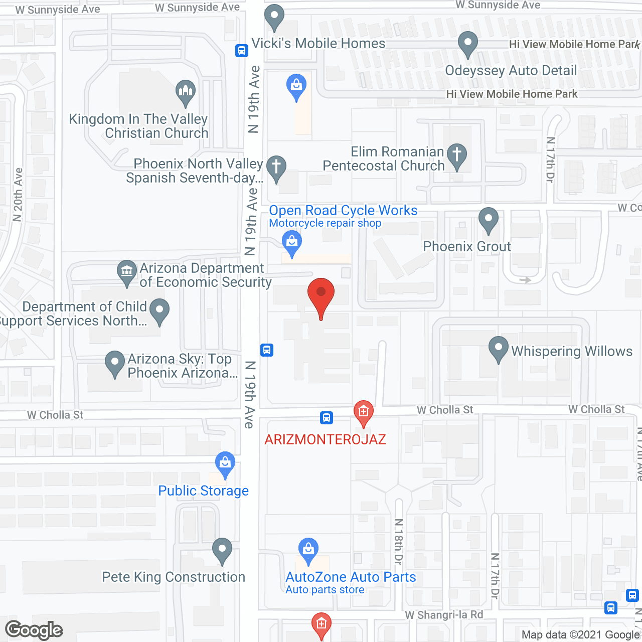 Coronado Care & Rehabilitation in google map