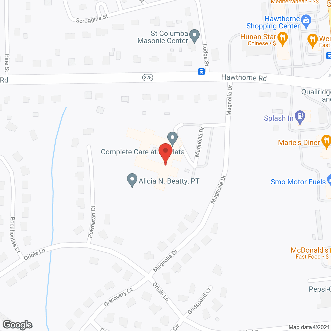 La Plata Ctr in google map