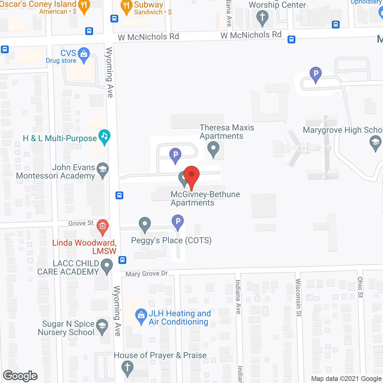 McGivney-Bethune Apartments in google map