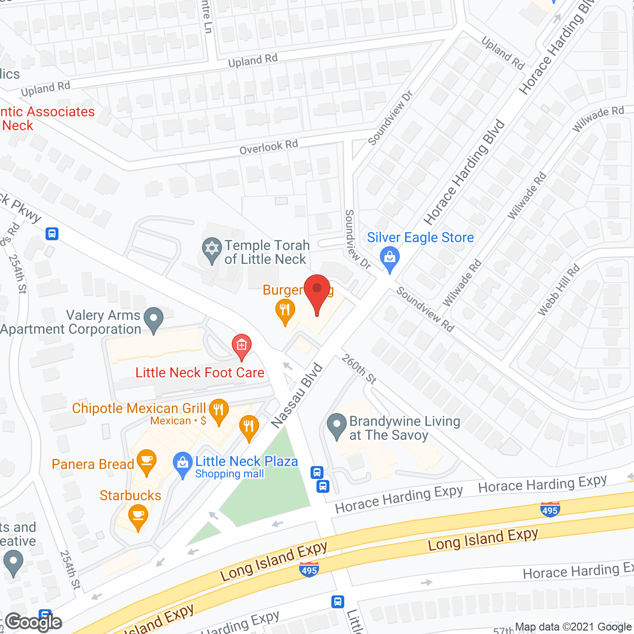 Little Neck Care Center in google map