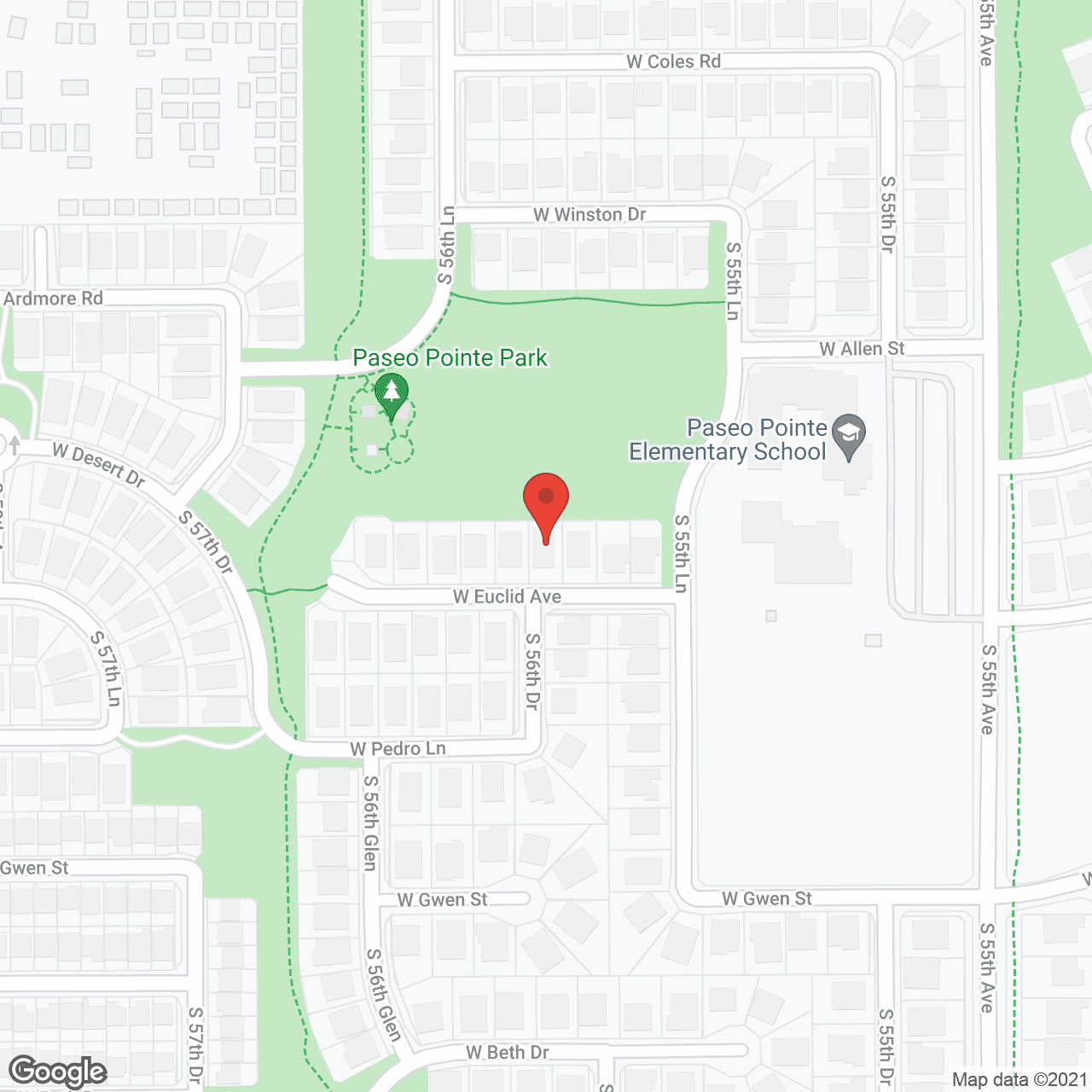 Beautiful Assisted Living Home in google map
