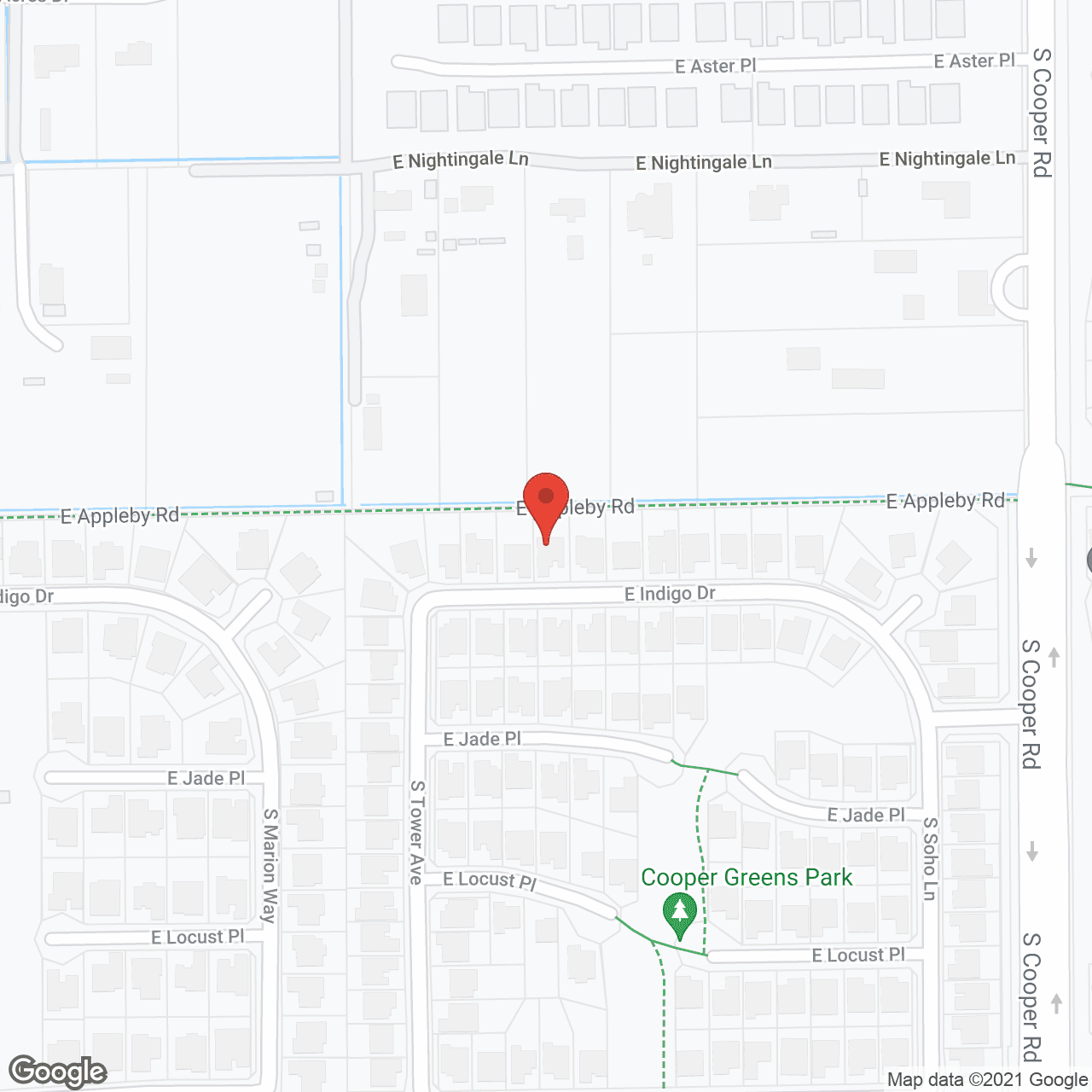 Bella Vita Assisted Living in google map