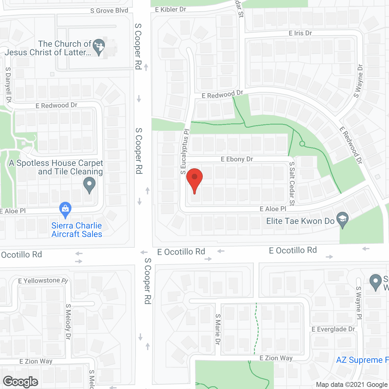 Aloe Haven Assisted Living Home in google map