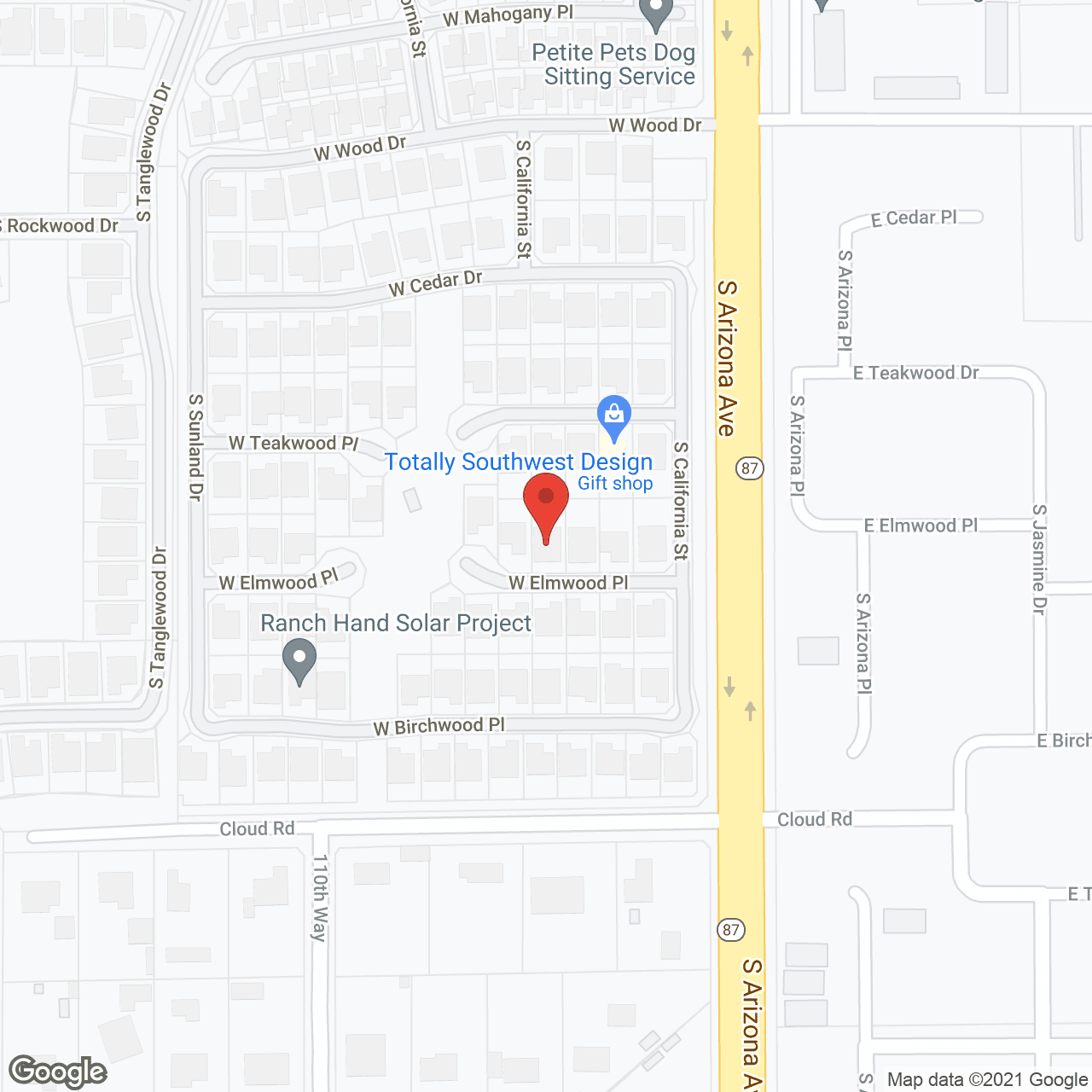Garden Village Assisted Living Home in google map