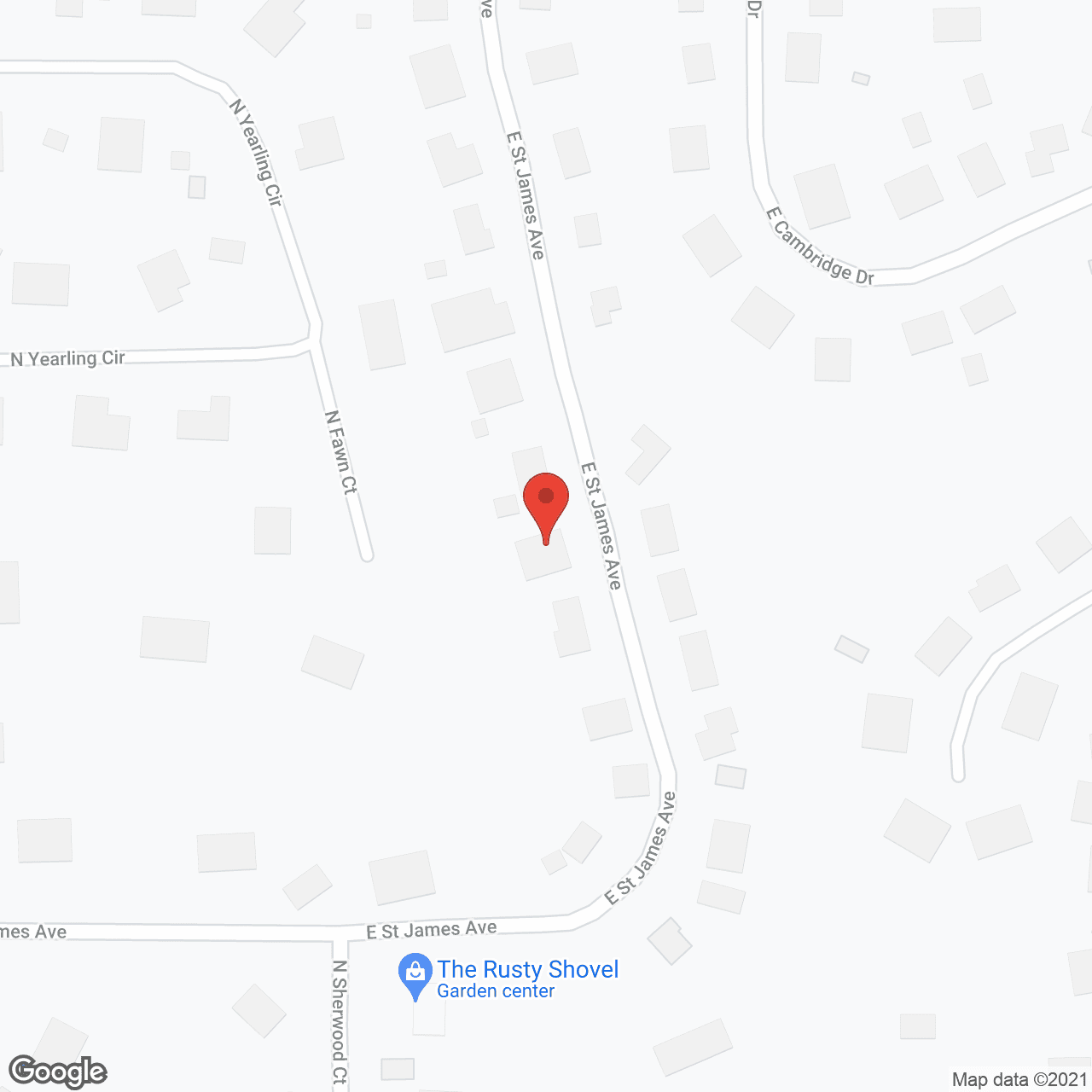 Santiago Assisted Living in google map