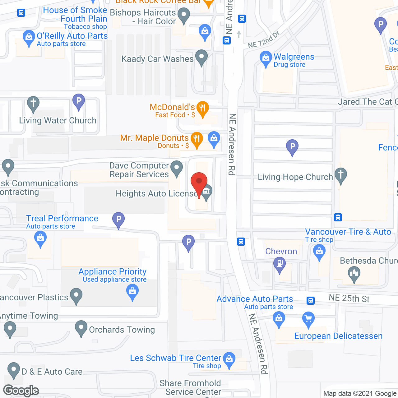 Addus Healthcare in google map