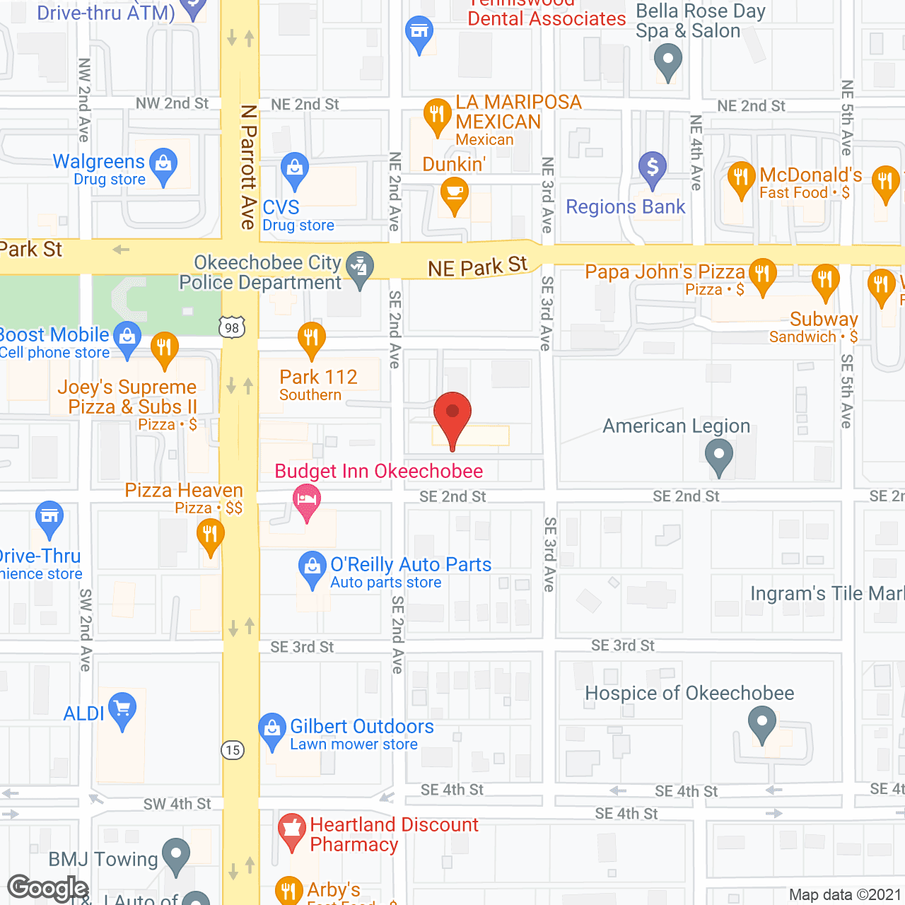 Grand Oaks of Okeechobee in google map