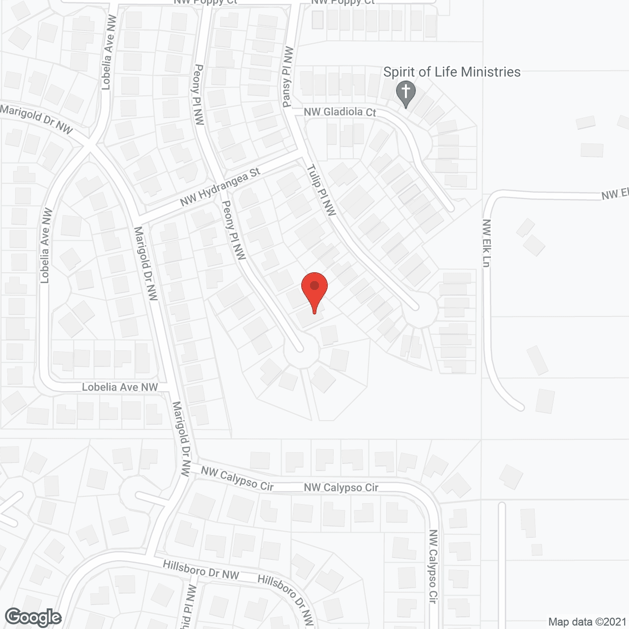 Amana Care Adult Family Home in google map