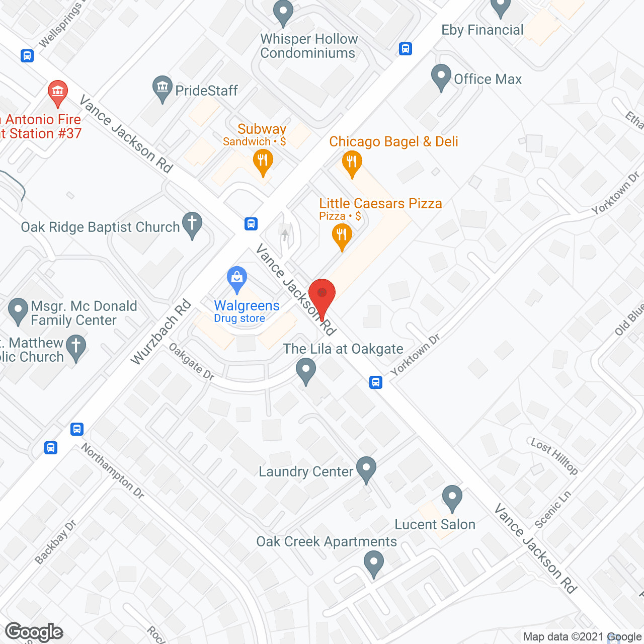Marina's Assisted Living in google map