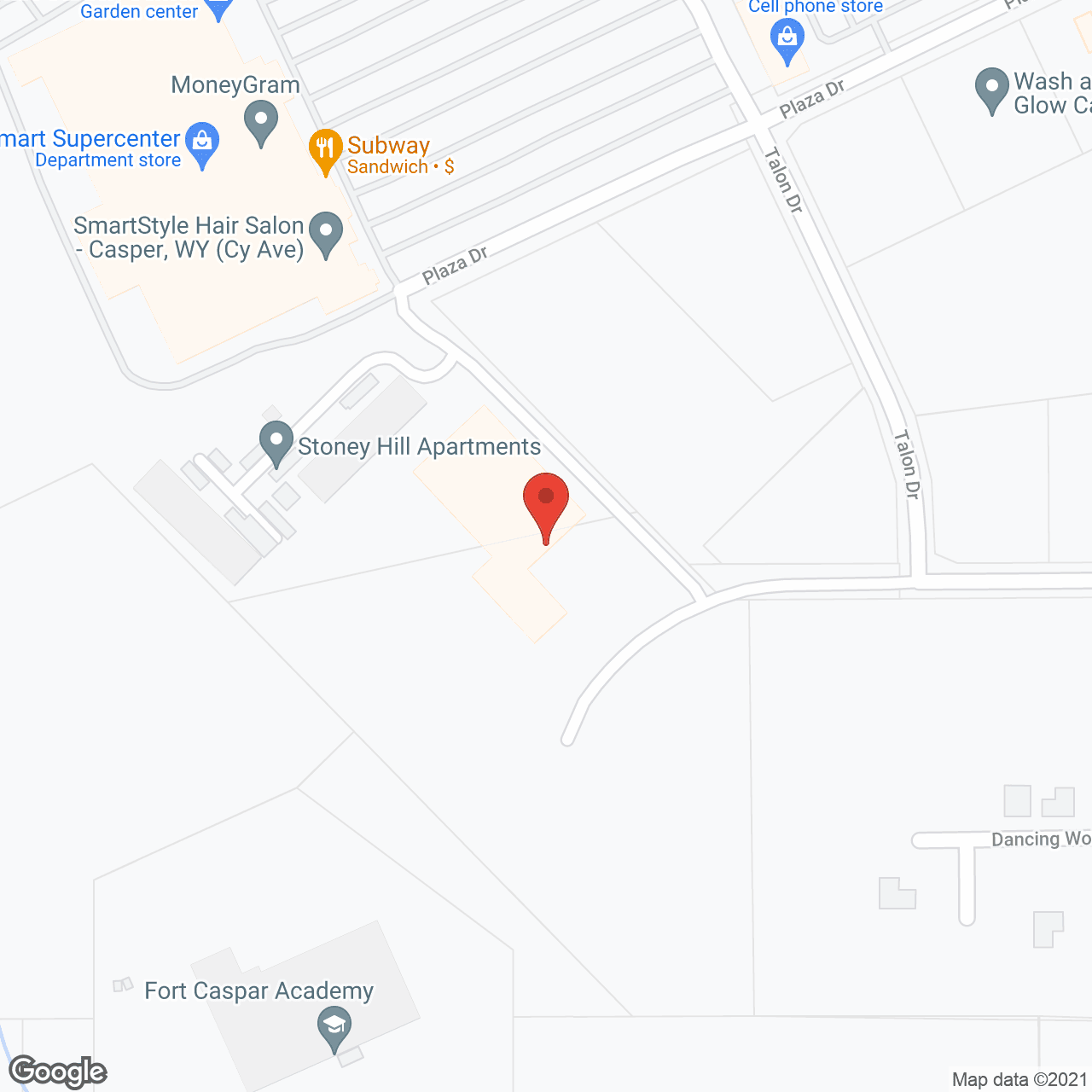 Mountain Plaza Assisted Living in google map