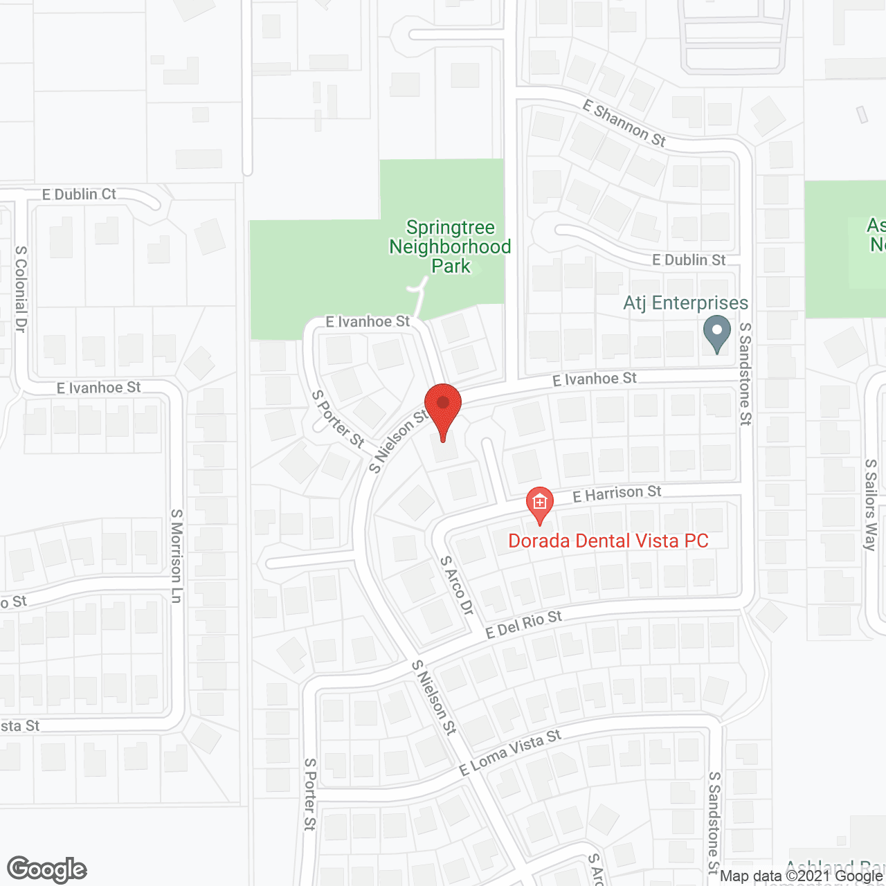 Red Mountain Assisted Living at Gilbert in google map
