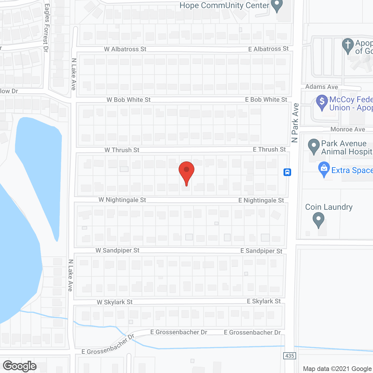 Apopka Assisted Living Facility in google map