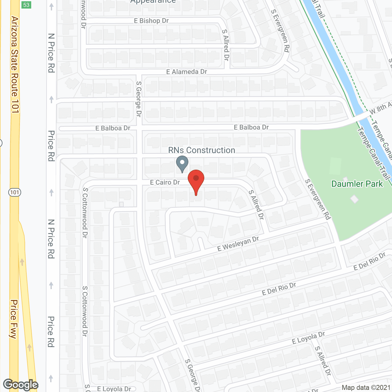 Happy Foster Family Adult Care in google map