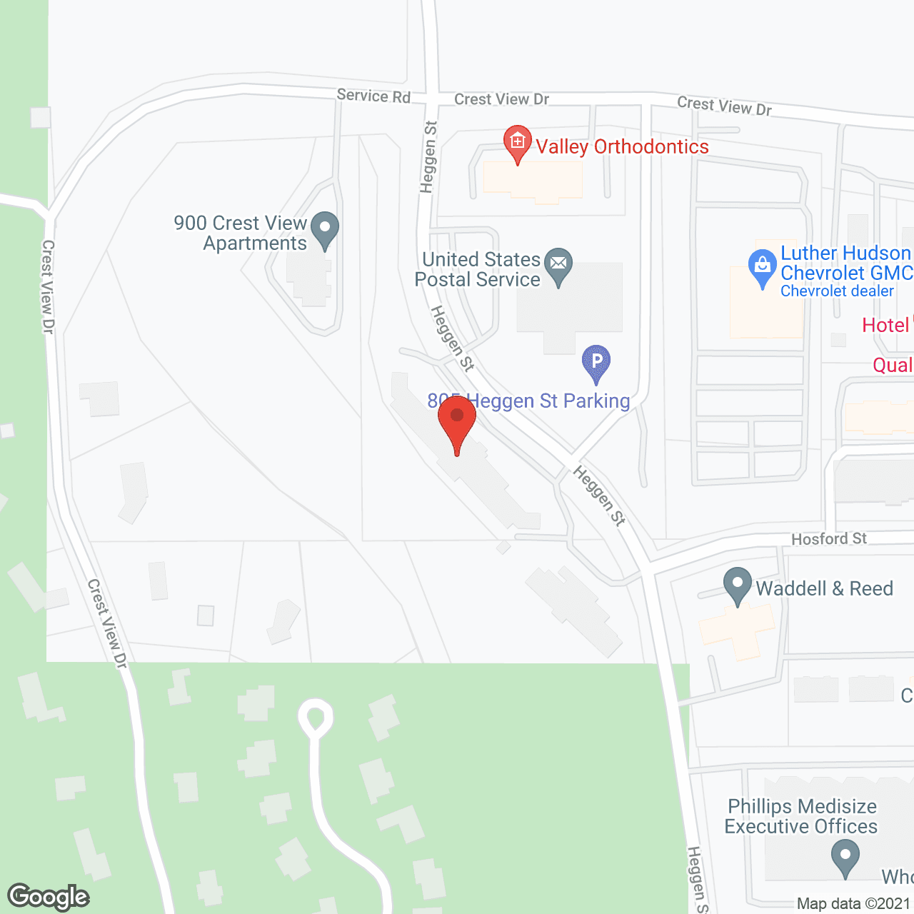 The Willows Advanced Assisted Living in google map