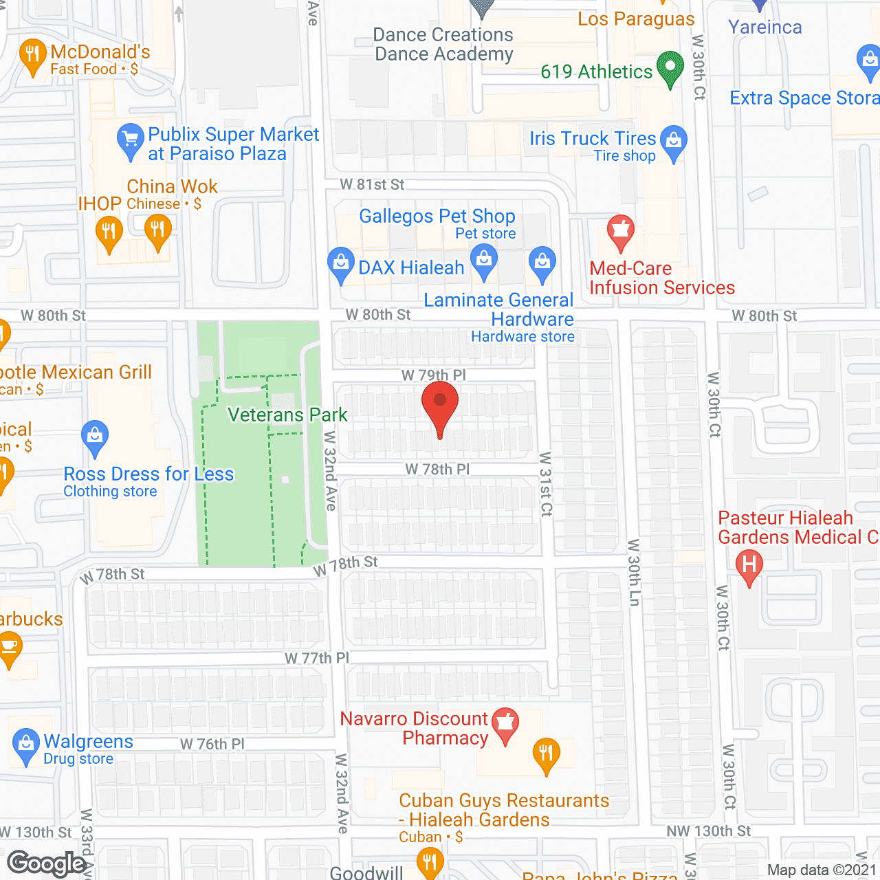 Palmetto Senior Care in google map