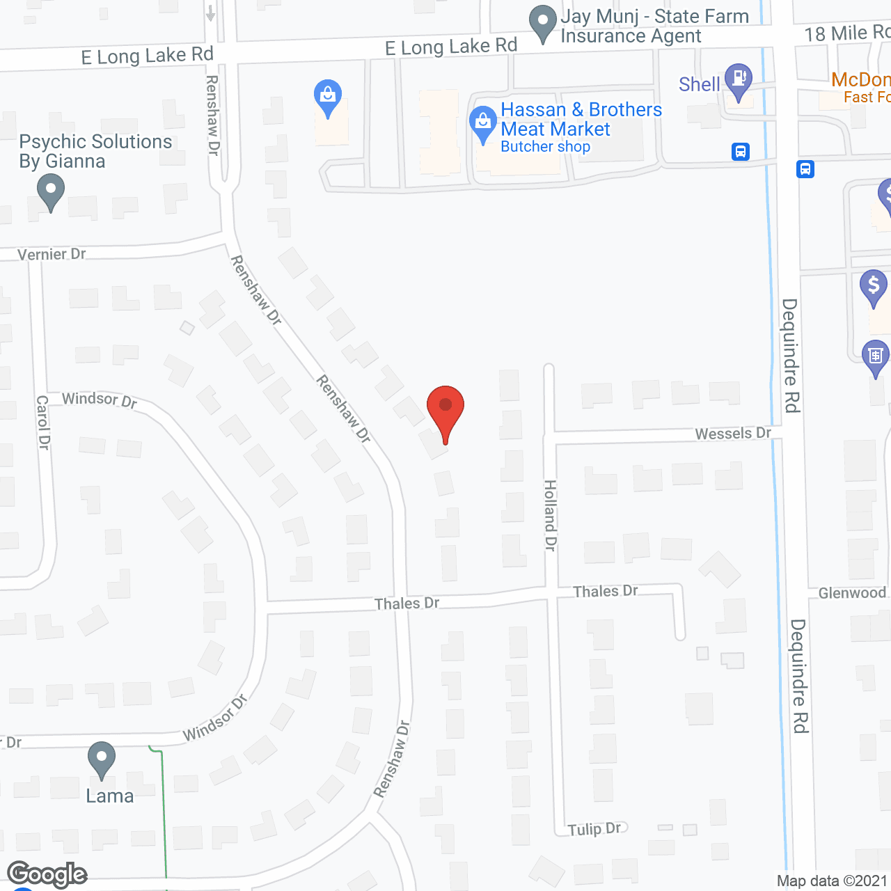 Genesis Senior Living in google map