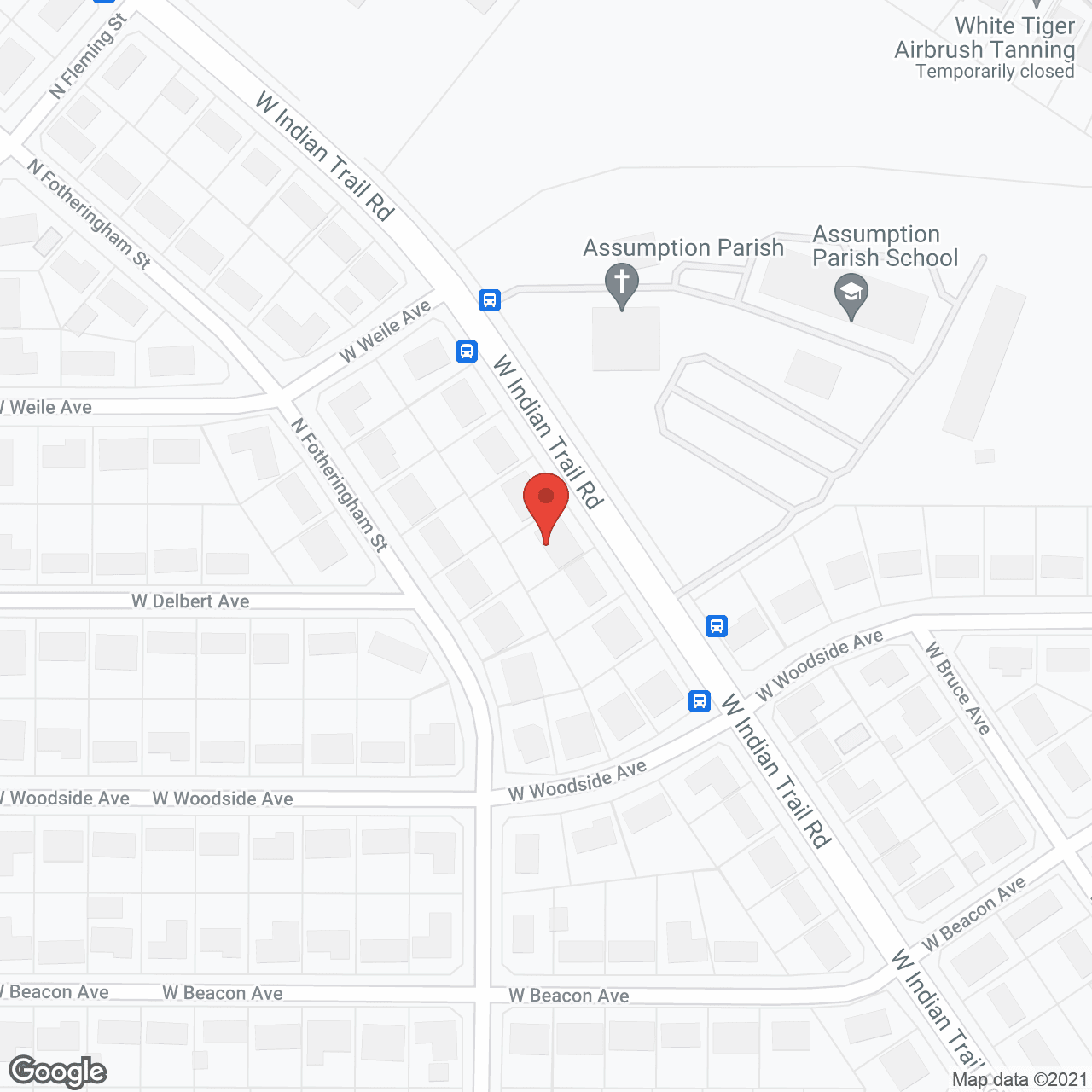 Providence Senior Home in google map