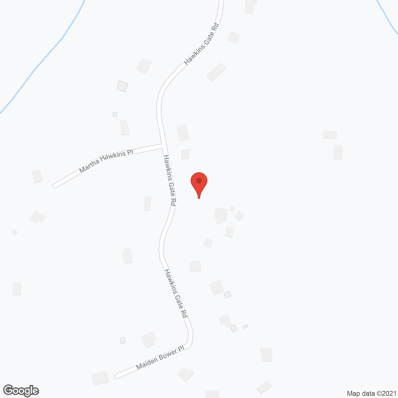 Assisted Living at Hawkins Gate in google map