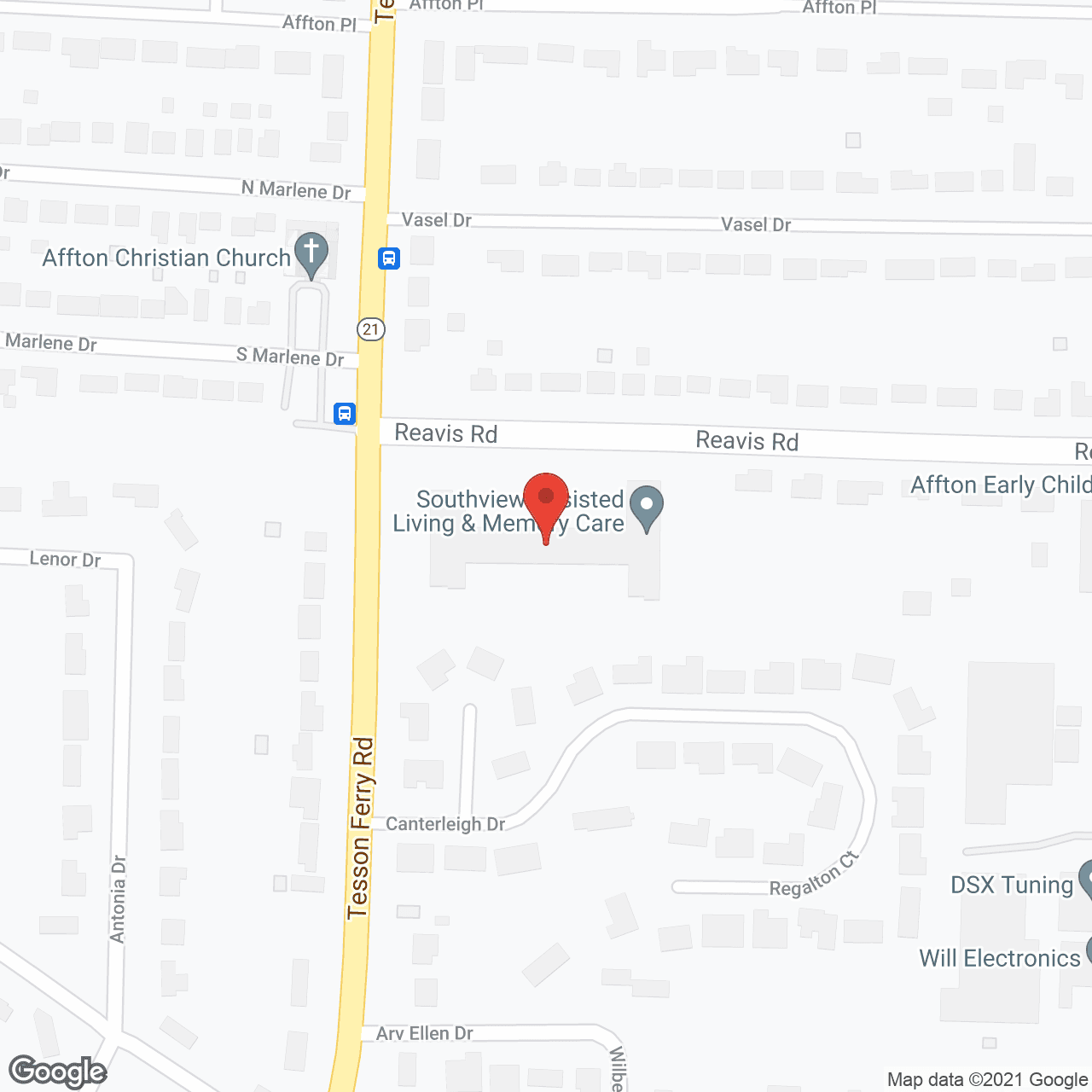 Southview Assisted Living and Memory Care in google map