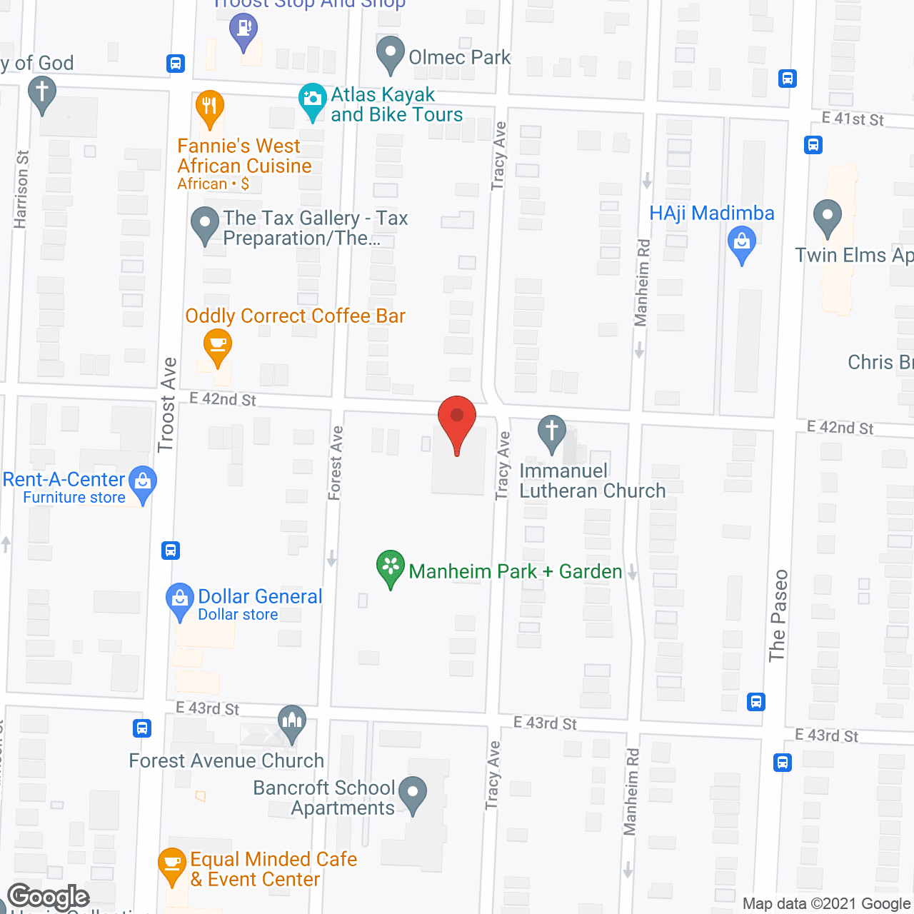 Immanuel Manor in google map