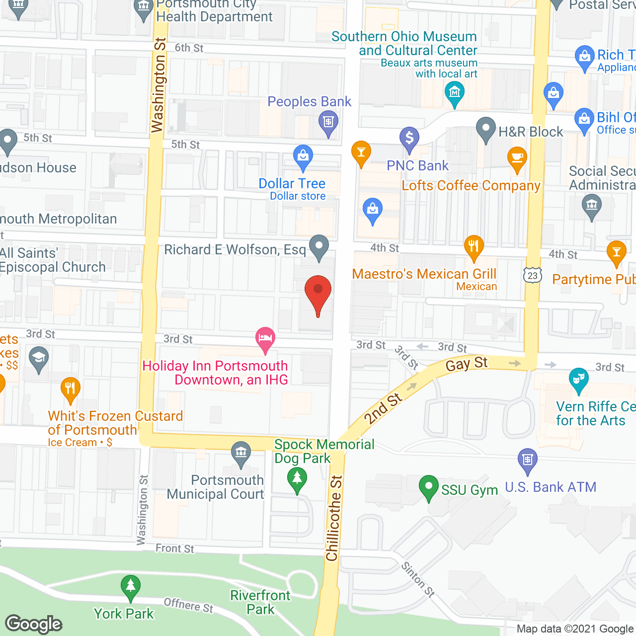 Park Apartments in google map