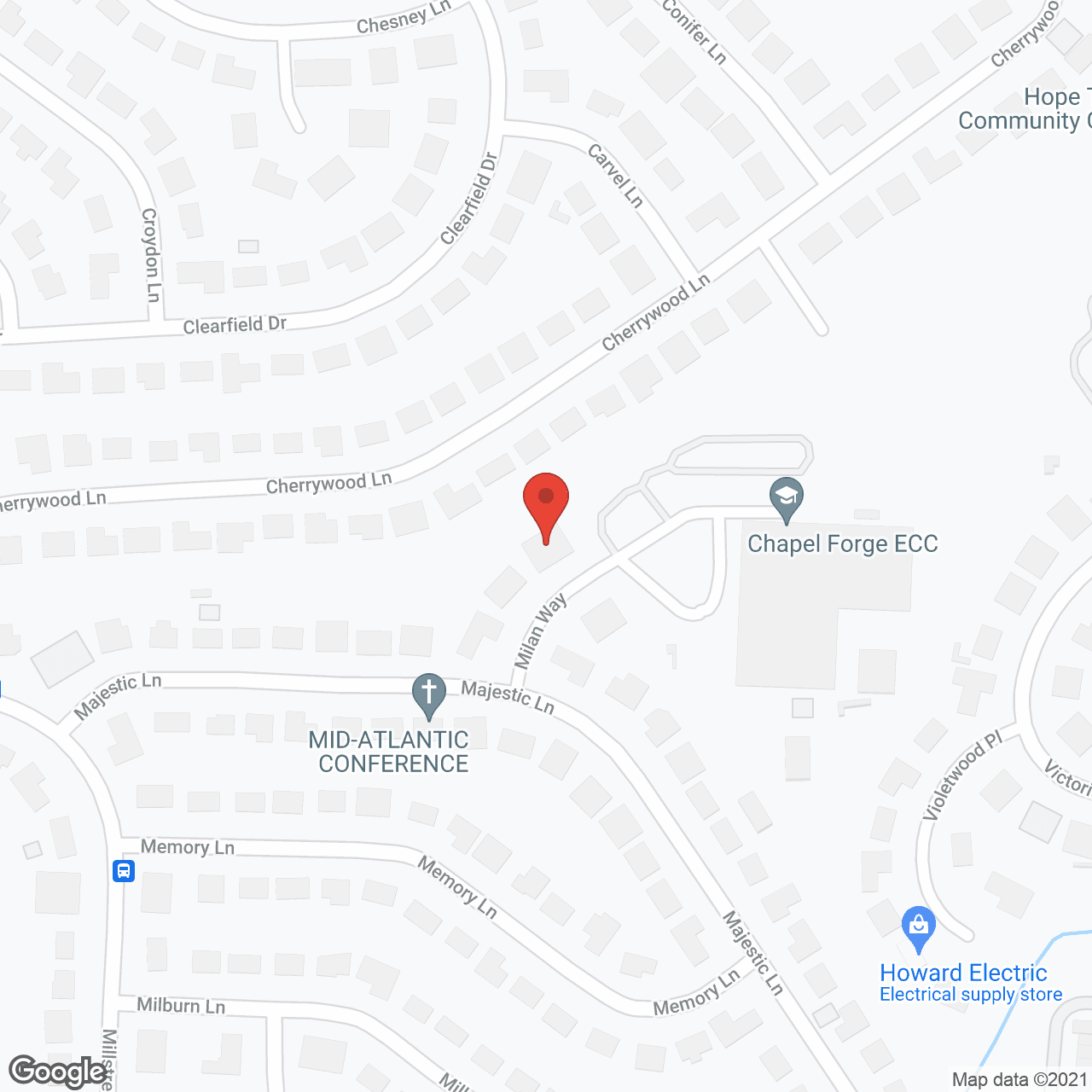A.C.E. Assisted Living in google map