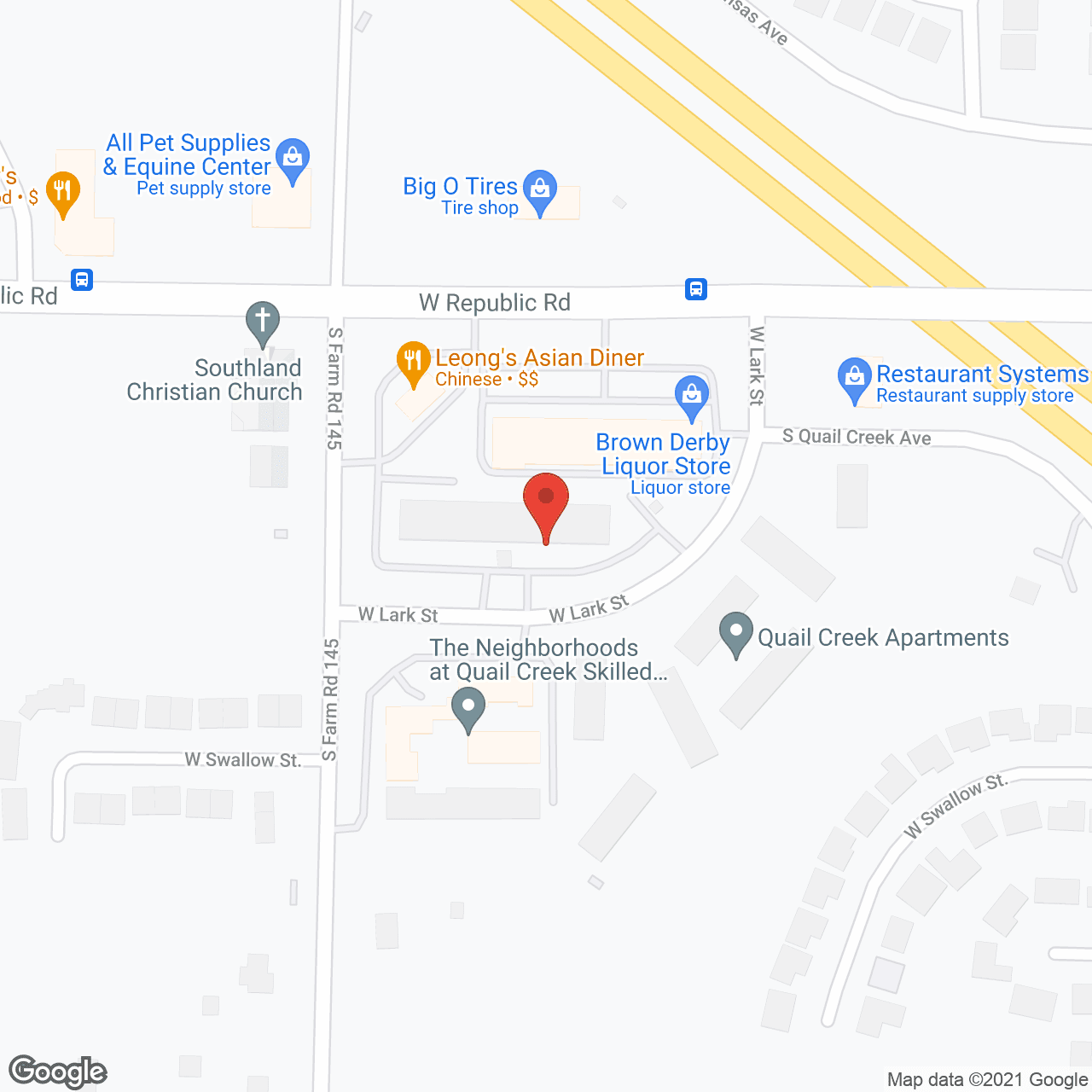 Villas at Quail Creek in google map