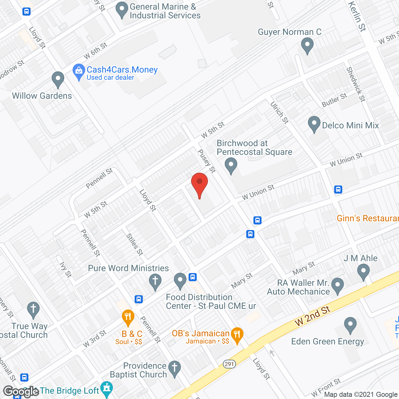 Pentecostal Square in google map