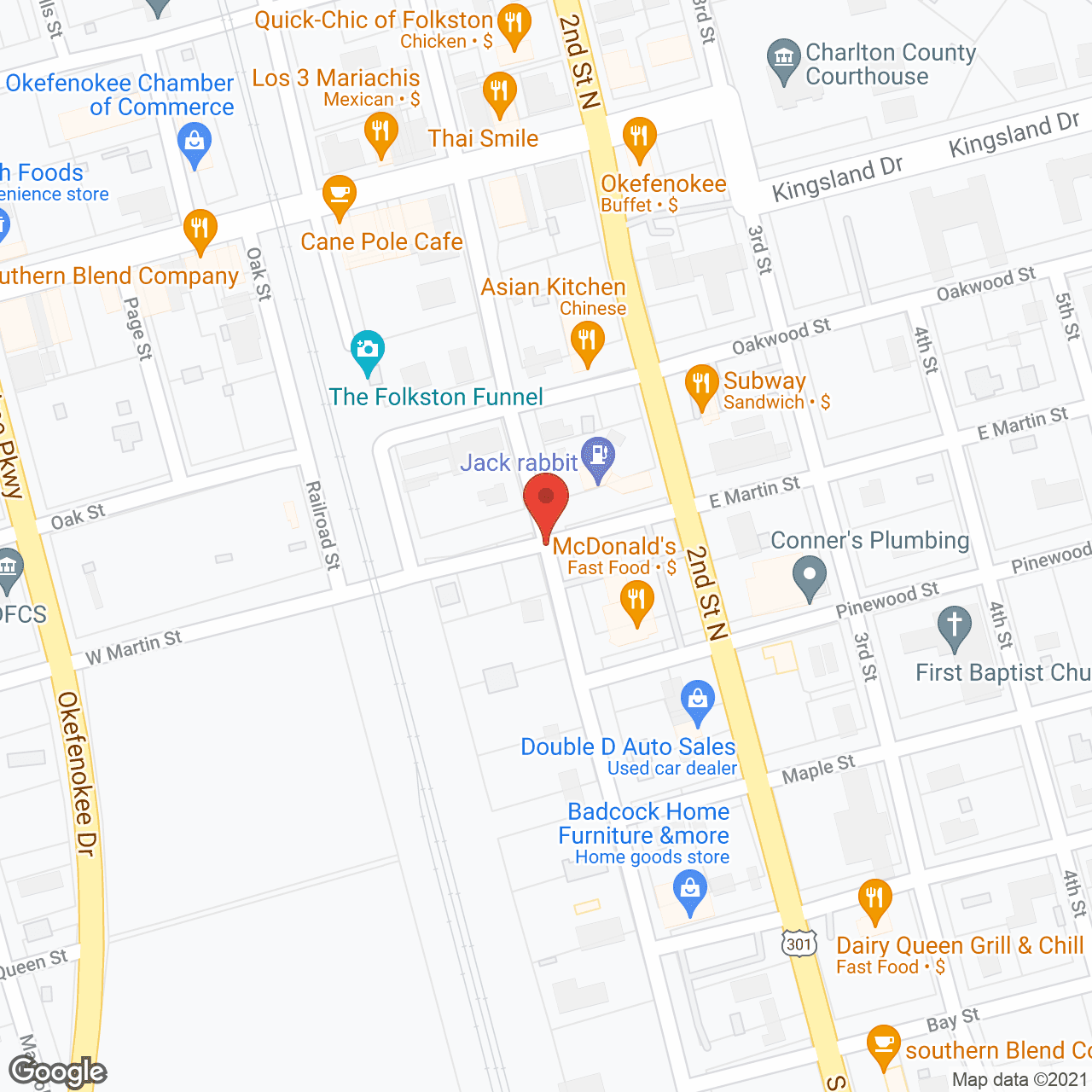 Health Department Home Care in google map