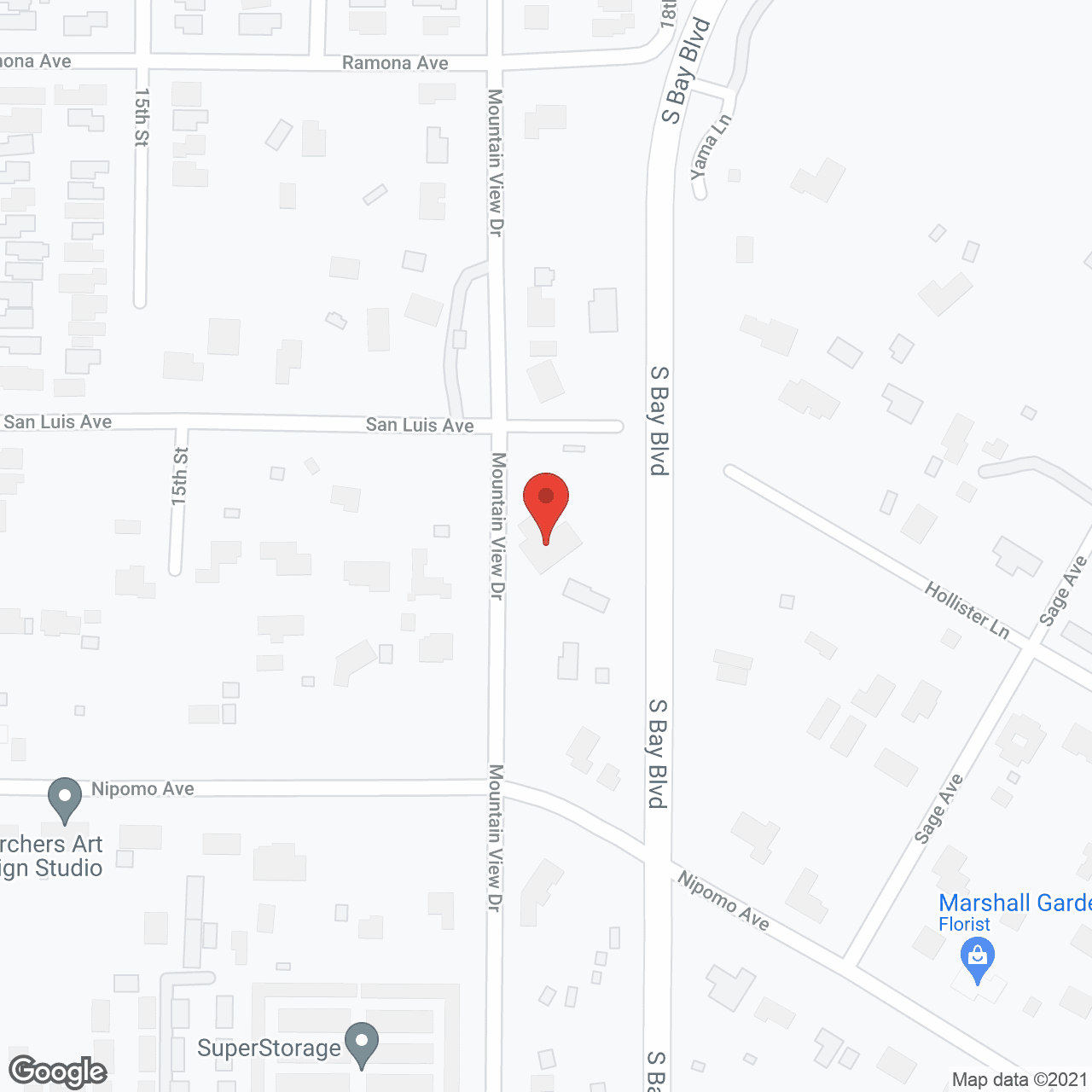 M and L South Bay Maxi Care in google map