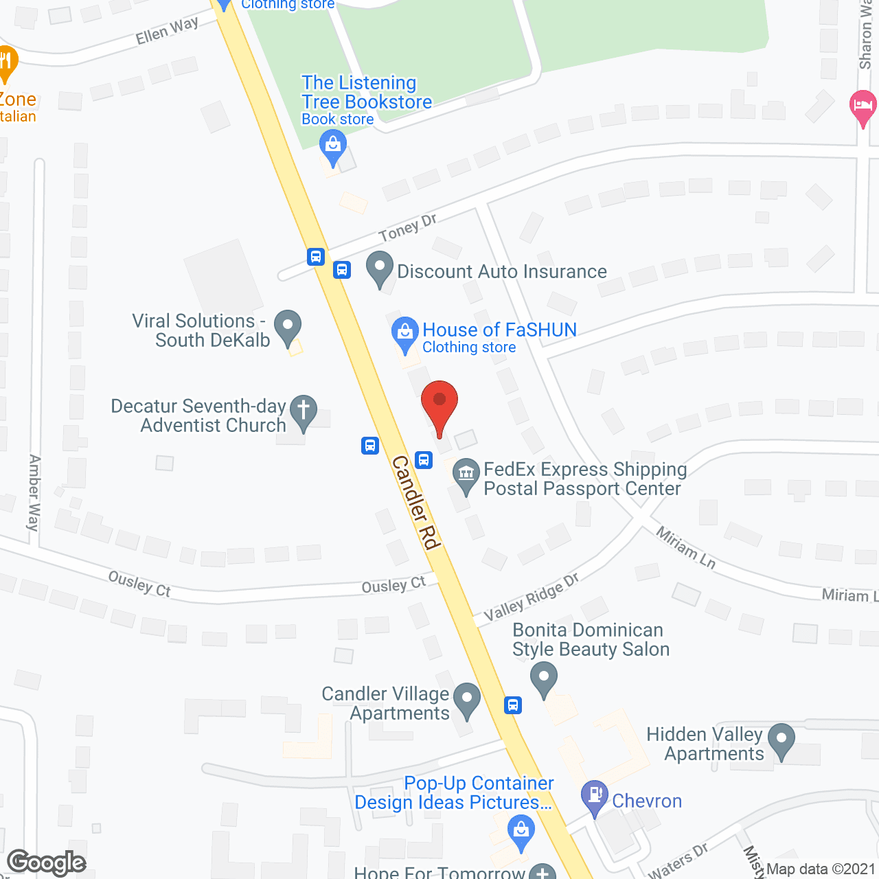 Health Companions Inc in google map