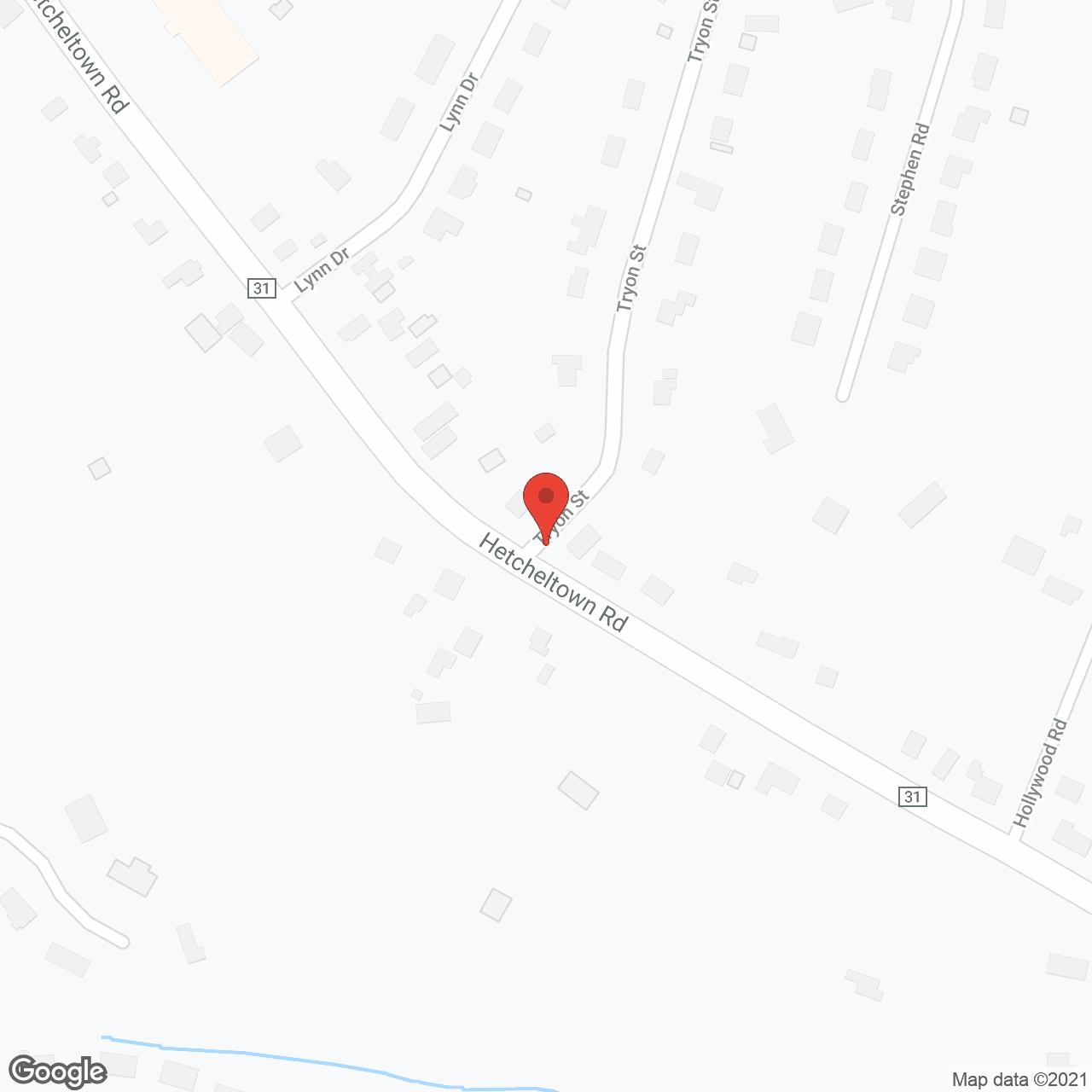 Provincial Glenville in google map
