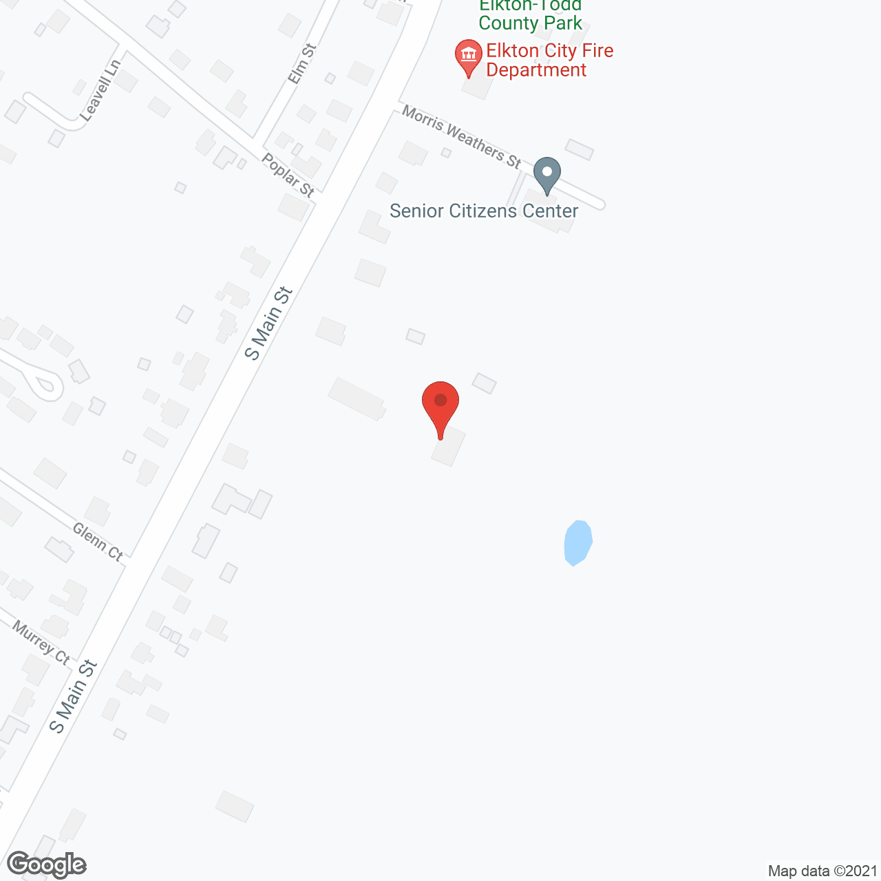 Elkton Arms in google map