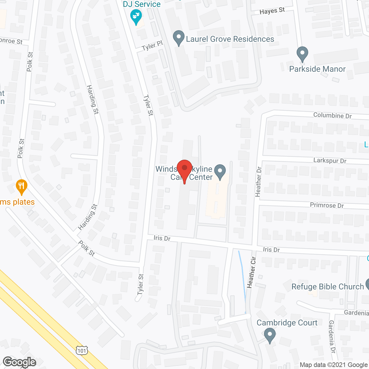 The Ridge Rehabilitation Center in google map