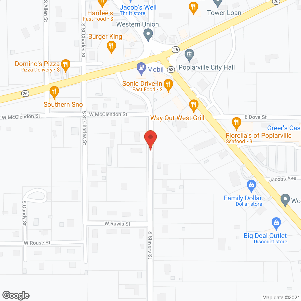 Blueberry Hill Personal Care Home in google map