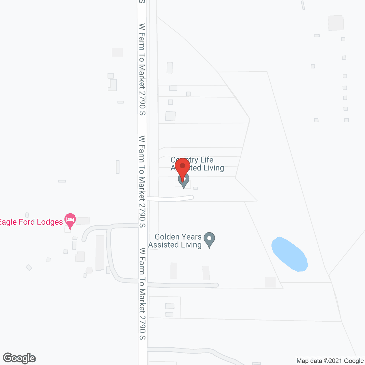 Country Life Assisted Living in google map