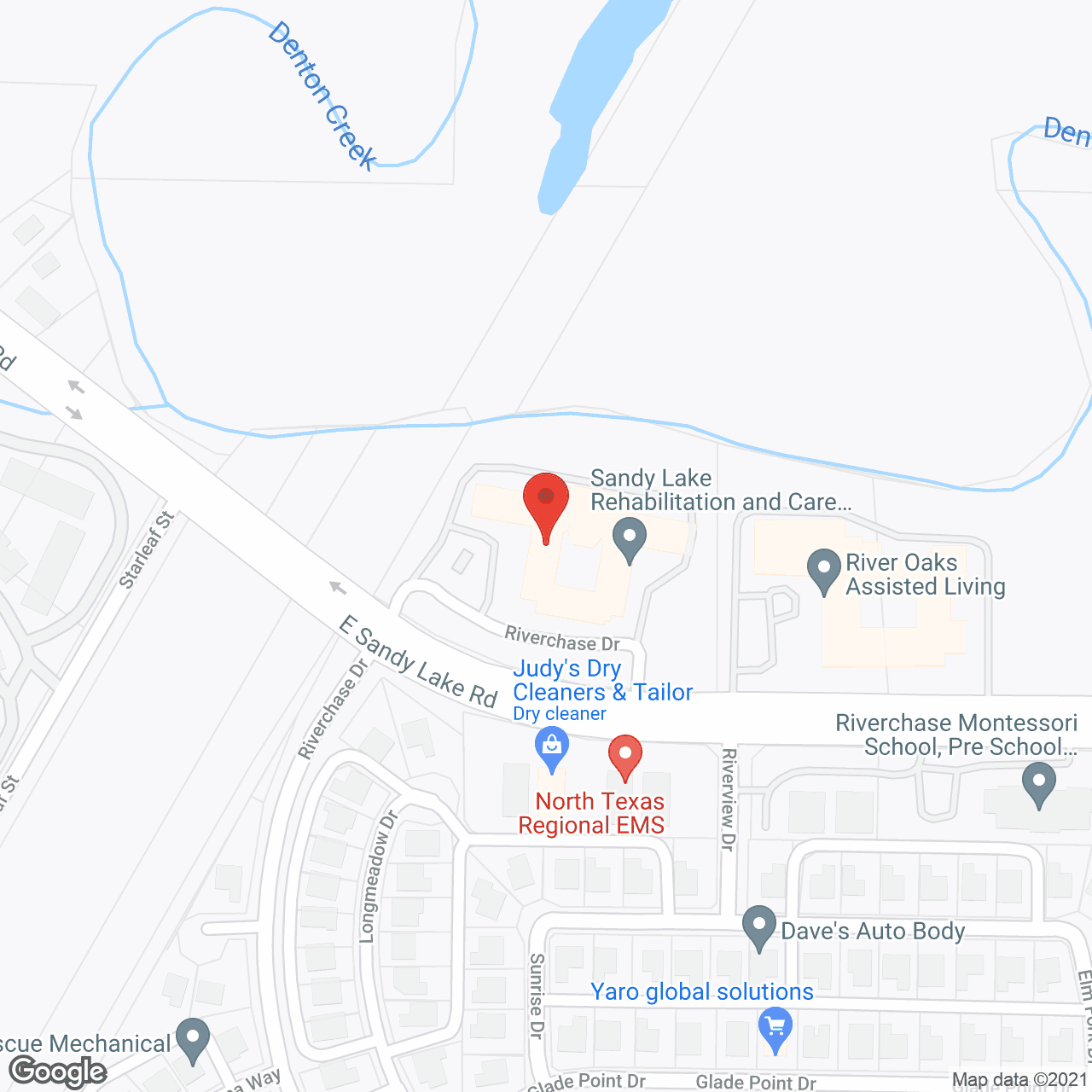 Fundamental - Sandy Lake Rehab and Care Center in google map