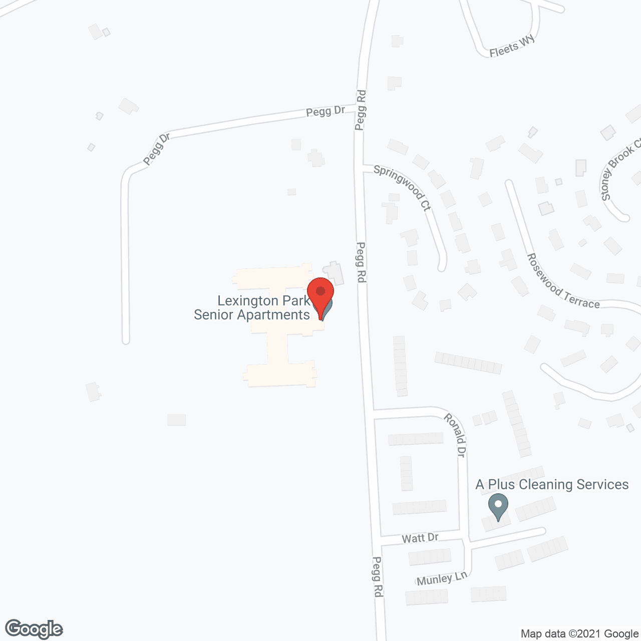 Lexington Park Senior Apartments in google map