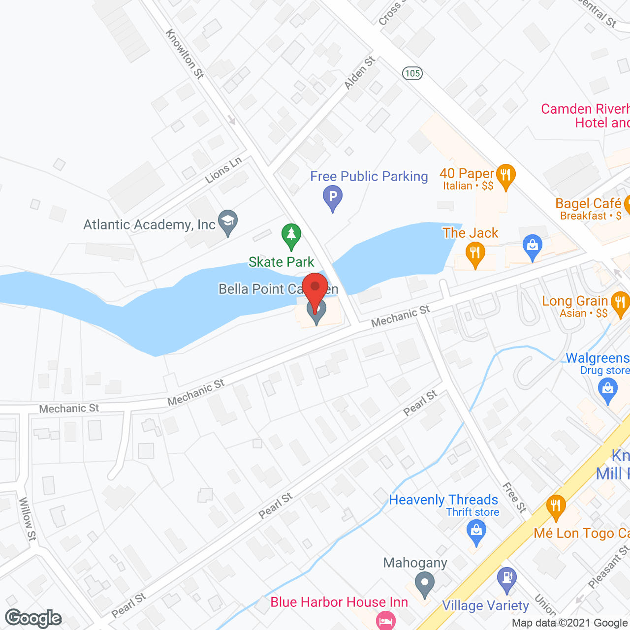 Bella Point Camden in google map