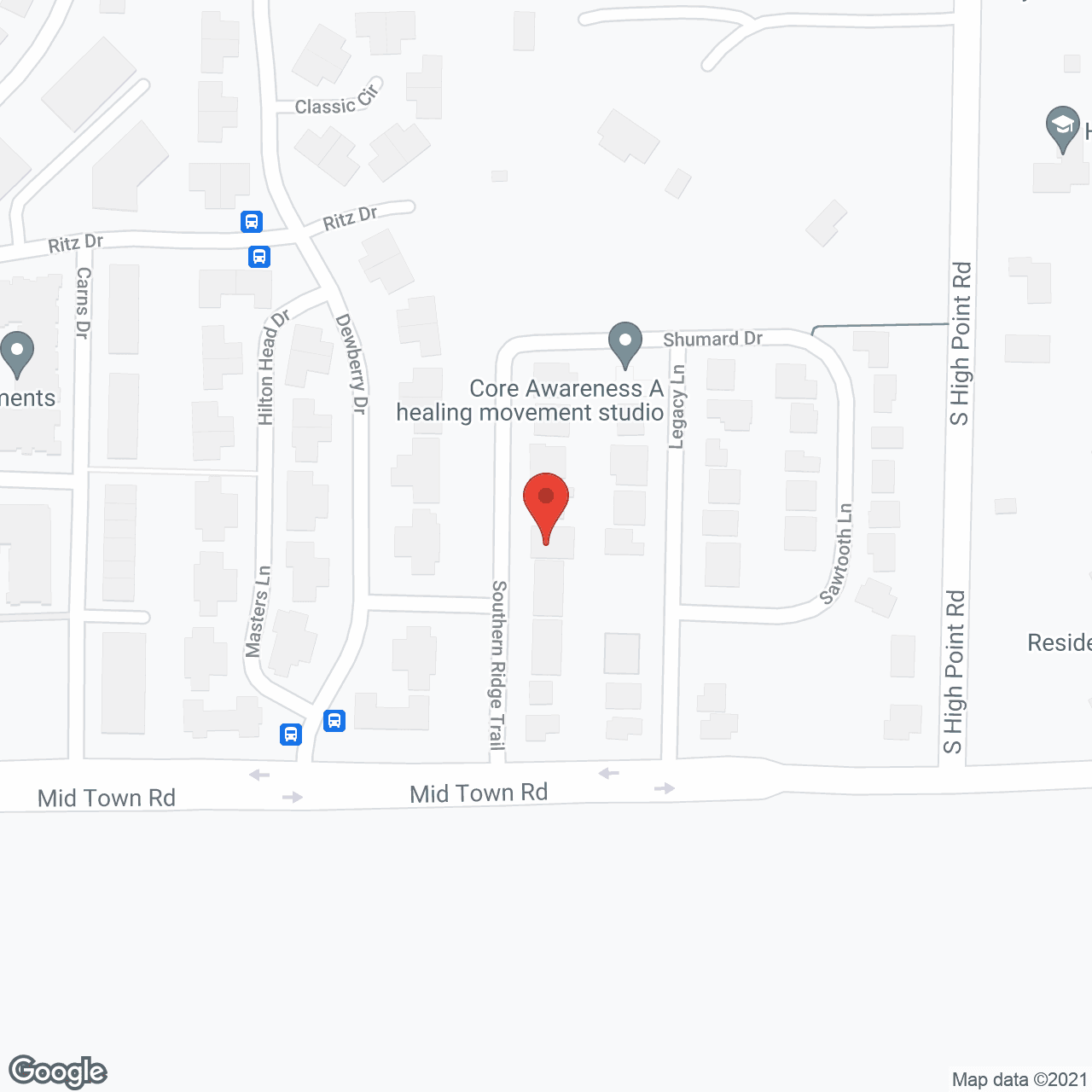 Advanced Family Home in google map