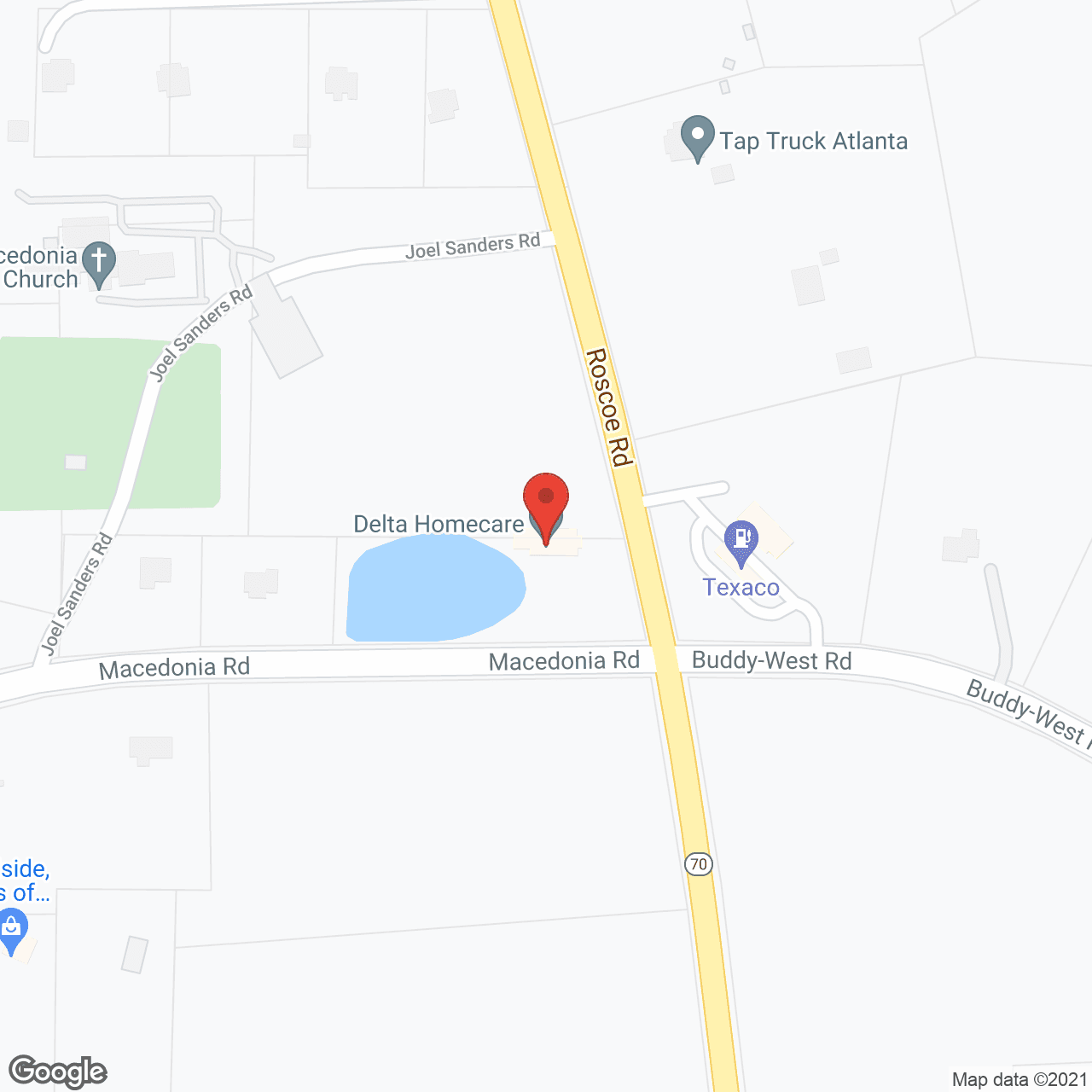 Delta Homecare - Newnan in google map