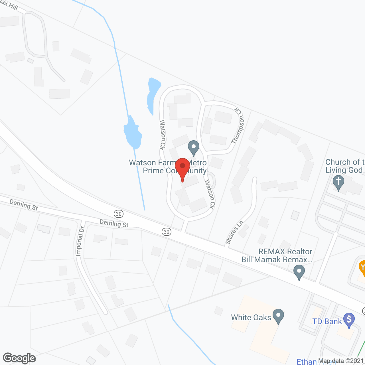Watson Farm in google map
