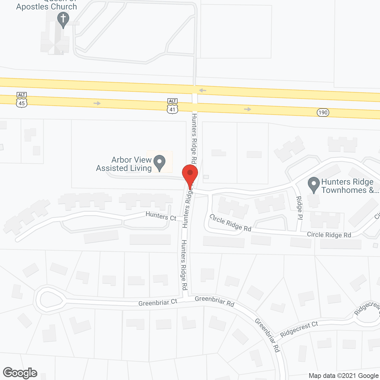 Dimensions Living Pewaukee East in google map