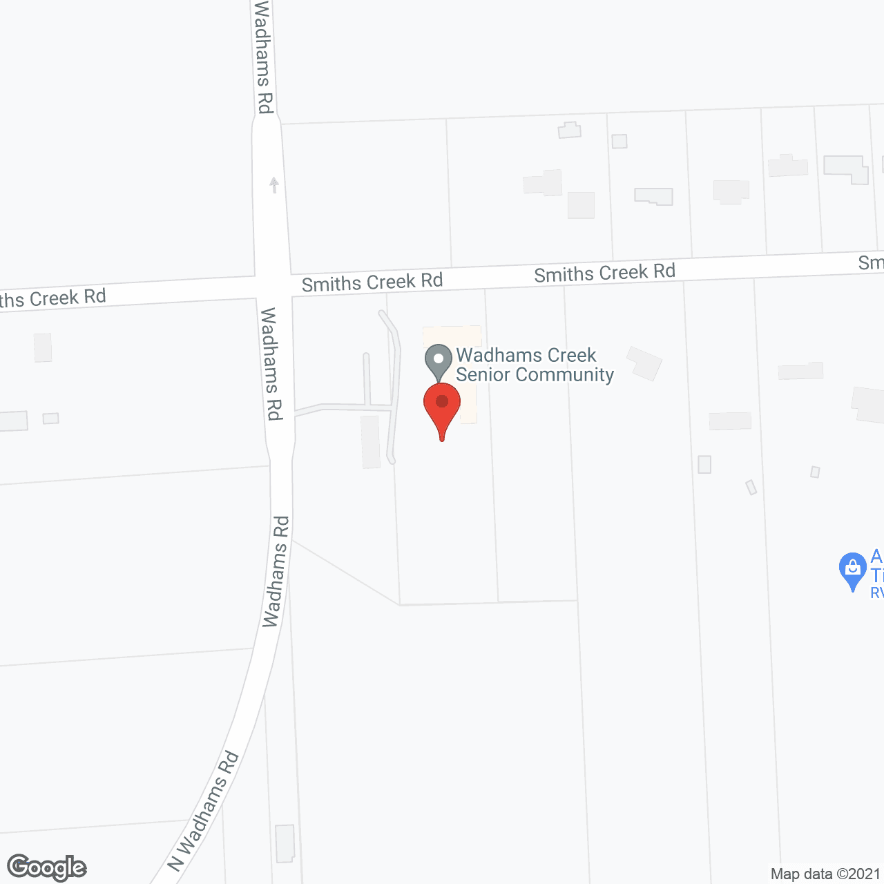 Sandalwood Creek in google map