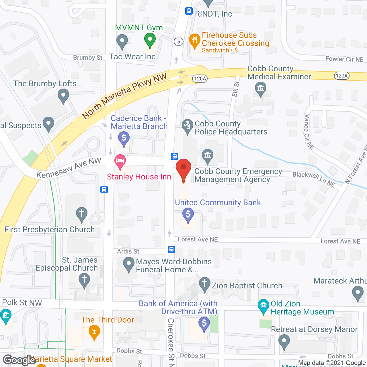 Comfort Keepers in google map